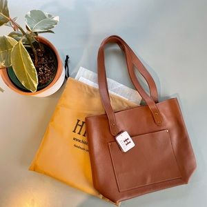 NWT Real Leather Medium Tote | Etsy Purchase from Hides Canada